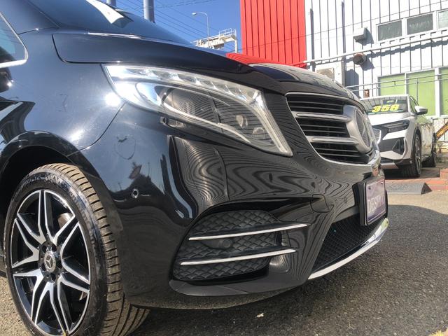 Ｖクラス Ｖ２２０ｄ　スポーツ　ロング　ＡＣＣ　パノラマルーフ　ナビ　ＴＶ　Ｂカメラ　ＥＴＣ　黒革シート　シートヒーター（49枚目）