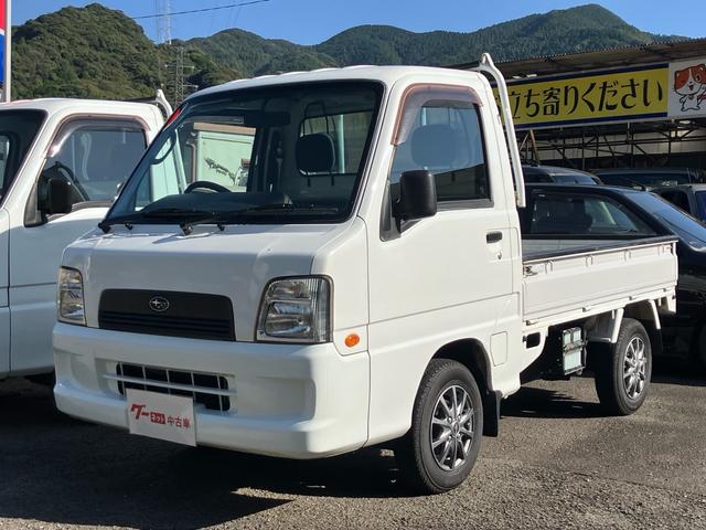 サンバートラック ＴＣ－ＳＣ　社外アルミホイール／三方開／４ＷＤ／スーパーチャージャー／エアコン／パワーステアリング／オートマ（2枚目）