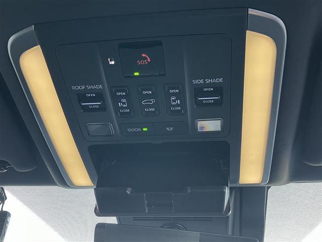 アルファードハイブリッド エグゼクティブラウンジ 全周囲 黒革シート シートエアコン クルコン LEDヘッドライト ワンオーナー車 オートマチックハイビーム クリアランスソナー ETC2.0 ガラスルーフ スマートキー 両側電動スライドドア 記録簿(10枚目)