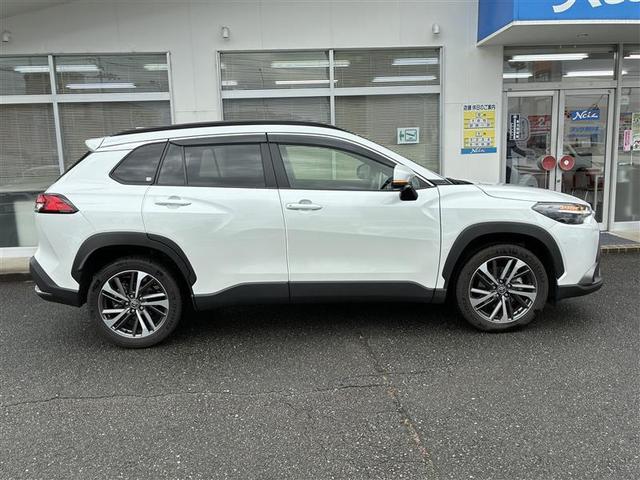 カローラクロス ハイブリッド　Ｚ　ＰＣＳ　ＬＤＡ　ｂｌｕｅｔｏｏｔｈ　電動格納ミラー　ＥＴＣ２．０　ＬＥＤヘッドライト　Ｂカメラ　パーキングセンサー　インテリジェントキー　パワーシート　シートヒーター　オートライト　キーフリー　記録簿（39枚目）