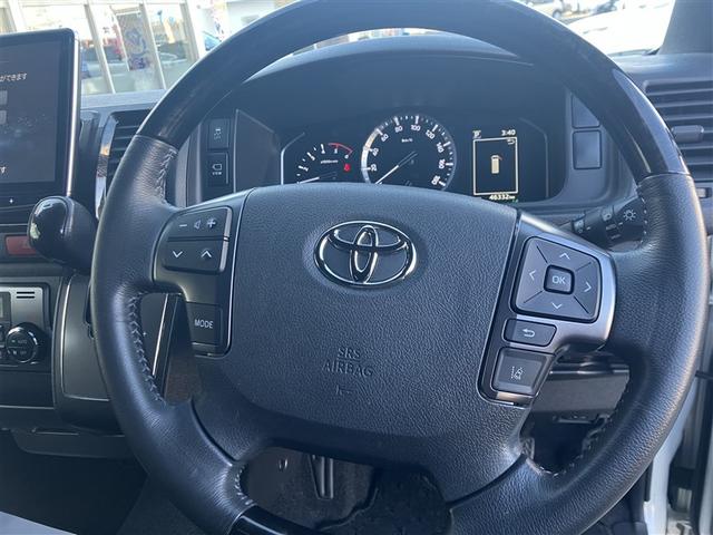 ハイエースバン スーパーＧＬ　ダークプライム　リアカメラ　衝突軽減　エアコン　ＬＥＤライト　パワーウインドウ　エアバッグ　ＡＢＳ　助手席エアバック　ＥＴＣ車載器　ドライブレコーダー　ナビ　メモリーナビ　パワステ　両側自動スライドドア（16枚目）