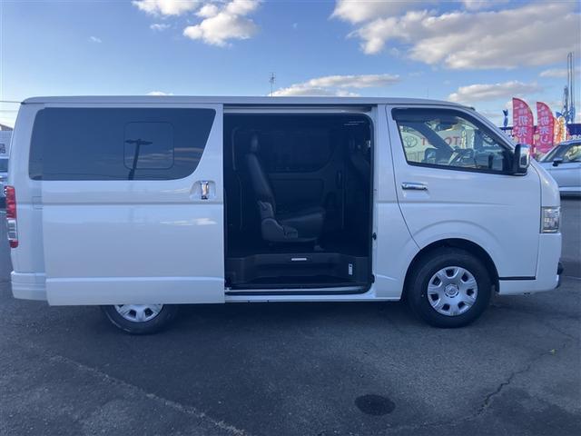 ハイエースバン スーパーＧＬ　ダークプライム　リアカメラ　衝突軽減　エアコン　ＬＥＤライト　パワーウインドウ　エアバッグ　ＡＢＳ　助手席エアバック　ＥＴＣ車載器　ドライブレコーダー　ナビ　メモリーナビ　パワステ　両側自動スライドドア（27枚目）