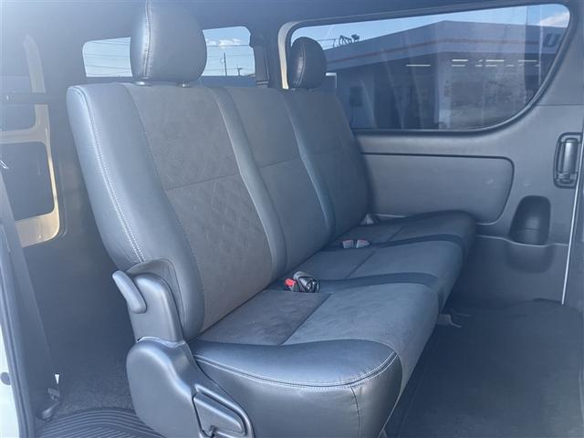 ハイエースバン スーパーＧＬ　ダークプライム　リアカメラ　衝突軽減　エアコン　ＬＥＤライト　パワーウインドウ　エアバッグ　ＡＢＳ　助手席エアバック　ＥＴＣ車載器　ドライブレコーダー　ナビ　メモリーナビ　パワステ　両側自動スライドドア（28枚目）