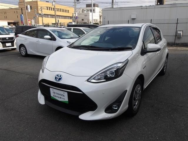 アクア Ｇ　ＡＵＴＯエアコン　ダブルエアバッグ　プッシュスタートスマートキー　パワーウィンドゥ　ナビＴＶ　キーフリーシステム　パワステ　メンテナンスノート　地デジ対応　ＥＴＣ車載器　ＡＢＳ　運転席エアバック（2枚目）