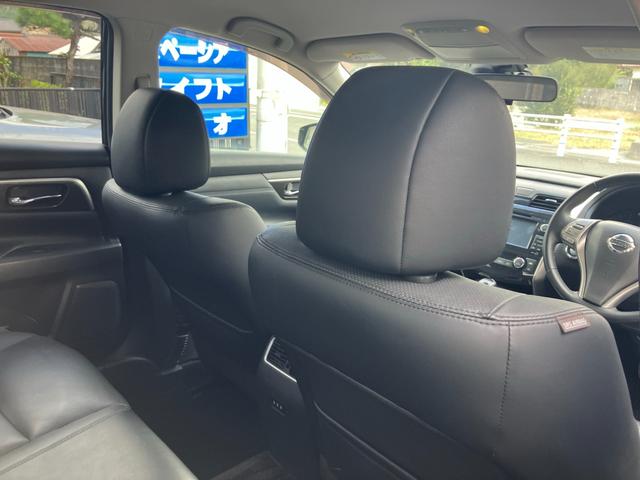 ティアナ ＸＶ　ナビＡＶＭパッケージ　ナビテレビ　アラウンドビューモニター　ＥＴＣ　スマートキー　プッシュスタート　セキュリティー　レザーシート　パワーシート　純正アルミホイール（16枚目）