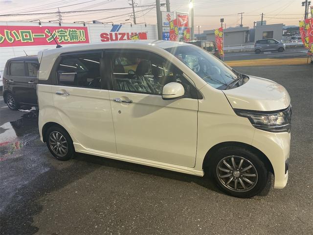 Ｎ－ＷＧＮカスタム Ｇ・Ａパッケージ　Ｐスタートスマートキー　フルセグナビＴＶバックモニター付き　純正エアロ　アルミ　６エアバック　補助ブレーキ（4枚目）