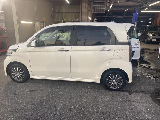 Ｎ－ＷＧＮカスタム Ｇ・Ａパッケージ　Ｐスタートスマートキー　フルセグナビＴＶバックモニター付き　純正エアロ　アルミ　６エアバック　補助ブレーキ（8枚目）