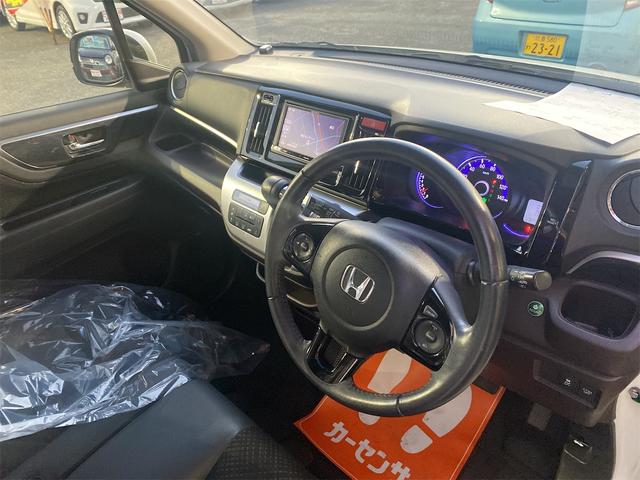 Ｎ－ＷＧＮカスタム Ｇ・Ａパッケージ　Ｐスタートスマートキー　フルセグナビＴＶバックモニター付き　純正エアロ　アルミ　６エアバック　補助ブレーキ（16枚目）