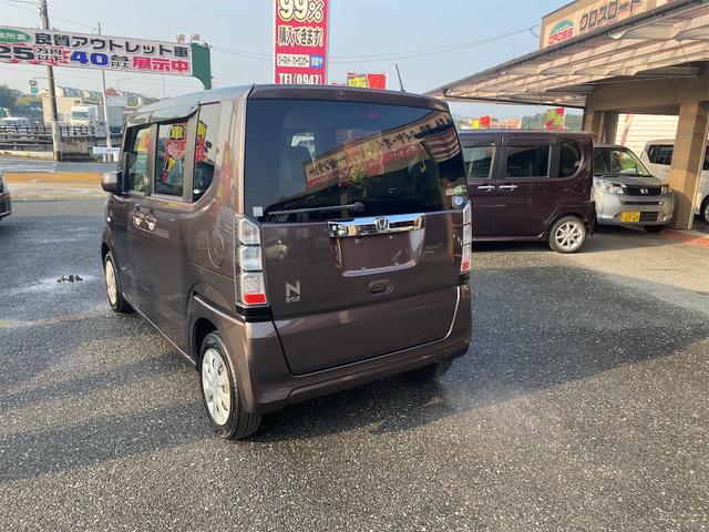 N-BOX G リヤドアスライドです Pスタートスマートキー フルセグ ナビTVバックモニター付き(7枚目)