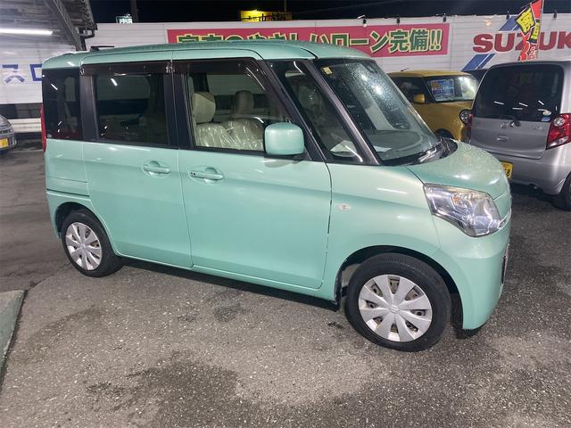 スペーシア Ｇ　リヤドアスライドです　Ｐスタートスマートキー　フルセグ　ナビＴＶバックモニター付き（4枚目）