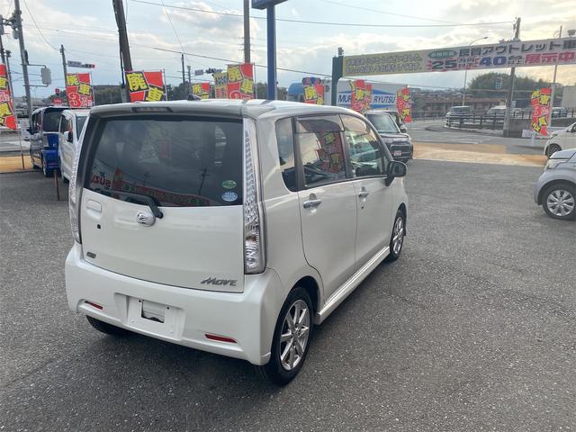 ムーヴ カスタム　Ｘリミテッド　ＳＡ　Ｐスタートスマートキーベンチシート　フルセグナビＴＶバックモニター　補助ブレーキ付き（5枚目）