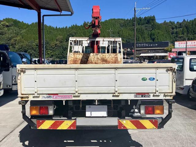 ファイター クレーン付・古河ユニック URG374・作業半径 9.81m 地上揚程 11.7m・ラジコン付・ETC・ドライブレコーダー・アイドリングストップ・パワーウィンドウ(6枚目)