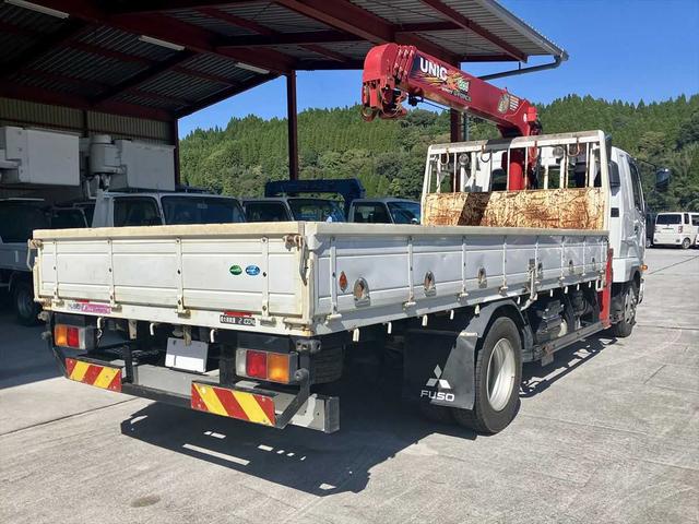 ファイター クレーン付・古河ユニック URG374・作業半径 9.81m 地上揚程 11.7m・ラジコン付・ETC・ドライブレコーダー・アイドリングストップ・パワーウィンドウ(7枚目)