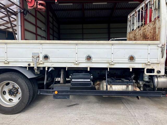 ファイター クレーン付・古河ユニック URG374・作業半径 9.81m 地上揚程 11.7m・ラジコン付・ETC・ドライブレコーダー・アイドリングストップ・パワーウィンドウ(43枚目)