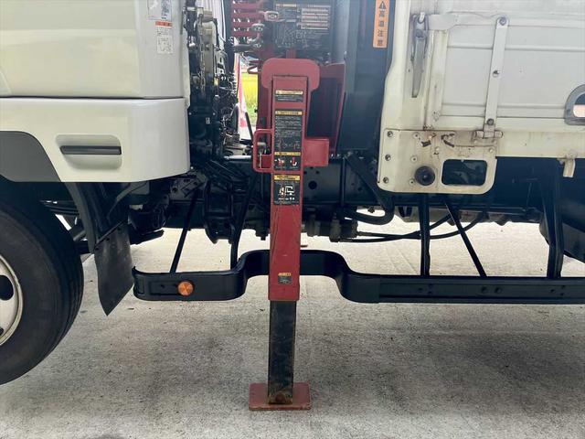 ファイター クレーン付・古河ユニック URG374・作業半径 9.81m 地上揚程 11.7m・ラジコン付・ETC・ドライブレコーダー・アイドリングストップ・パワーウィンドウ(49枚目)