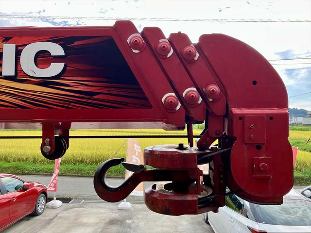 ファイター クレーン付・古河ユニック URG374・作業半径 9.81m 地上揚程 11.7m・ラジコン付・ETC・ドライブレコーダー・アイドリングストップ・パワーウィンドウ(56枚目)