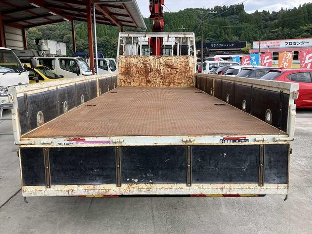 ファイター クレーン付・古河ユニック URG374・作業半径 9.81m 地上揚程 11.7m・ラジコン付・ETC・ドライブレコーダー・アイドリングストップ・パワーウィンドウ(59枚目)