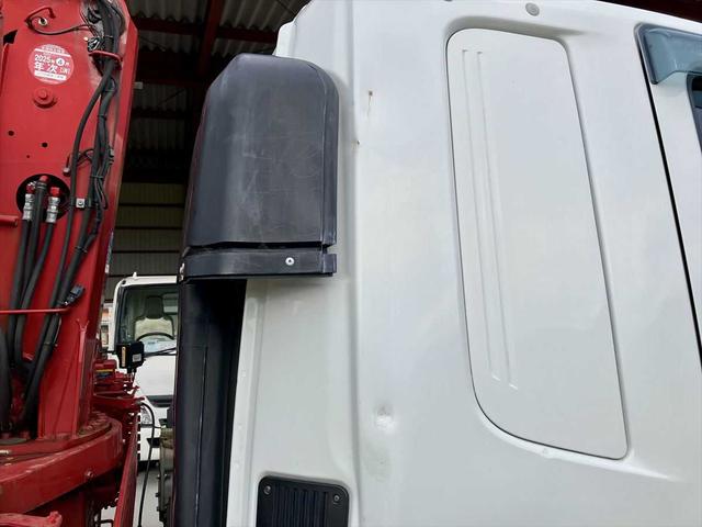 ファイター クレーン付・古河ユニック URG374・作業半径 9.81m 地上揚程 11.7m・ラジコン付・ETC・ドライブレコーダー・アイドリングストップ・パワーウィンドウ(77枚目)