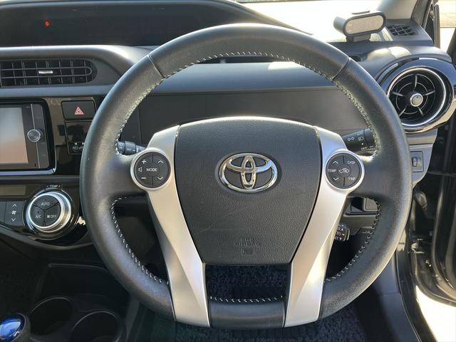 アクア Ｇ　スマートエントリーパッケージ・ナビレディパッケージ・踏み間違い加速抑制システム・ナビロック有・純正フルセグナビ・バックカメラ・ＥＴＣ・ＤＶＤ再生・ドライブレコーダー・スマートキー（14枚目）