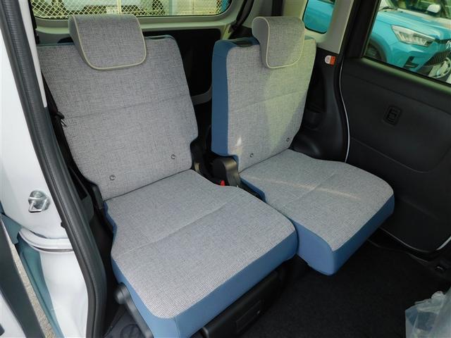 ムーヴキャンバス ストライプスG アイドルストップ Bカメラ パワーウインドウ セキュリティアラーム スマートキープッシュスタート カーテンエアバック キーフリーキー LEDライト ベンチシート PS オートエアコン Wエアバッグ(7枚目)