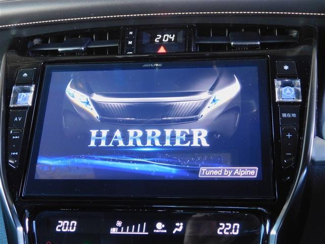ハリアー プレミアム　エアロ付　カーテンエアバッグ　クルーズＣ　Ｂカメラ　電動パワーシート　ＬＥＤライト　メモリナビ　横滑り防止機能　オートエアコン　Ａストップ　エアバッグ　ＡＷ　ＤＶＤ再生可　パワーウィンドウ　ナビ＆ＴＶ（14枚目）