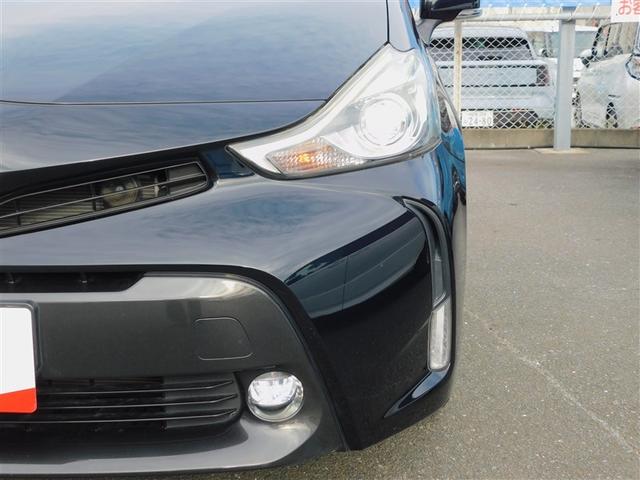 プリウスα S スマキ- DVD視聴可 整備点検記録簿 リモコンキー 横滑り防止装置付き PW Bカメラ ナビ・TV サイドエアB AUX ETC車載器 ABS付き アルミホイール メモリーナビゲーション イモビ(31枚目)