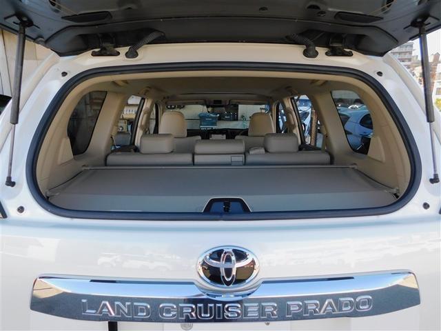 ランドクルーザープラド ＴＸ　Ｌパッケージ　リアカメラ　１オ－ナ－　スマートキ　盗難防止　キーレスエントリー　ＥＴＣ装備　寒冷地　エアコン　ＬＥＤランプ　レザー　アルミホイール　パートタイム４ＷＤ　横滑り防止システム　電動パワーシート　ＡＢＳ（9枚目）