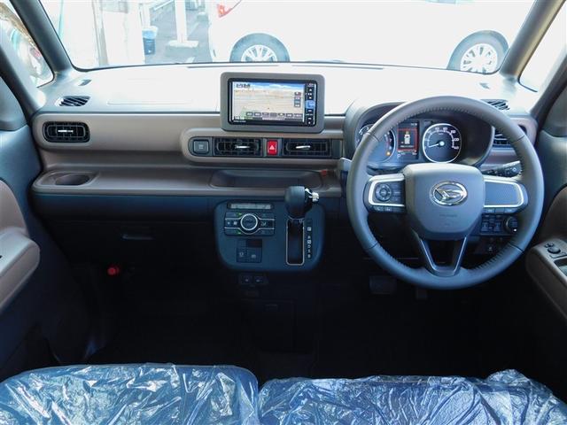 ムーヴキャンバス セオリーＧ　ＩＳＴＯＰ　ナビＴＶ　衝突軽減ブレーキ　ドラレコ　ＬＥＤヘッド　横滑り防止機能　両側オートスライドドア　Ｂカメラ　フルセグＴＶ　ベンチシート　サイドエアバッグ　ミュージックプレイヤー接続可　ＤＶＤ（5枚目）