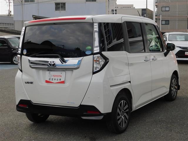 タンク カスタムG プリクラッシュ リアカメラ 両側自動ドア クルコン LED 横滑り防止 点検記録簿 DVD ドライブレコーダー ナビTV スマートキー アルミ キーフリーシステム ETC付き オートエアコン ABS(3枚目)