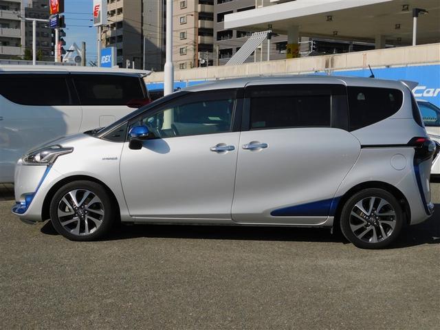 シエンタ ハイブリッドG LEDライト Bカメラ 地デジ DVD キーフリー スマキー 横滑り防止システム ナビTV ETC ドライブレコーダー イモビライザー 運転席エアバック メディアプレイヤー接続 アルミホイール PW(2枚目)