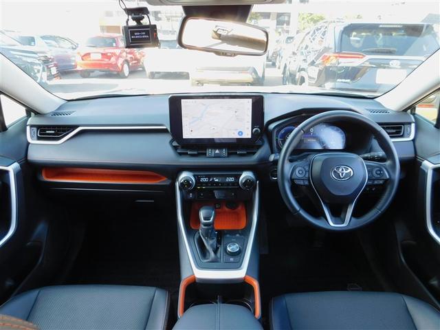 ＲＡＶ４ ハイブリッドアドベンチャー　ＬＥＤヘッドライト　ＴＶ　エアバッグ　ＡＢＳ　衝突軽減システム　クルーズコントロール　アルミホイール　横滑り防止　記録簿　キーレス　盗難防止装置　ミュージックプレイヤー接続可　ドライブレコーダー（5枚目）