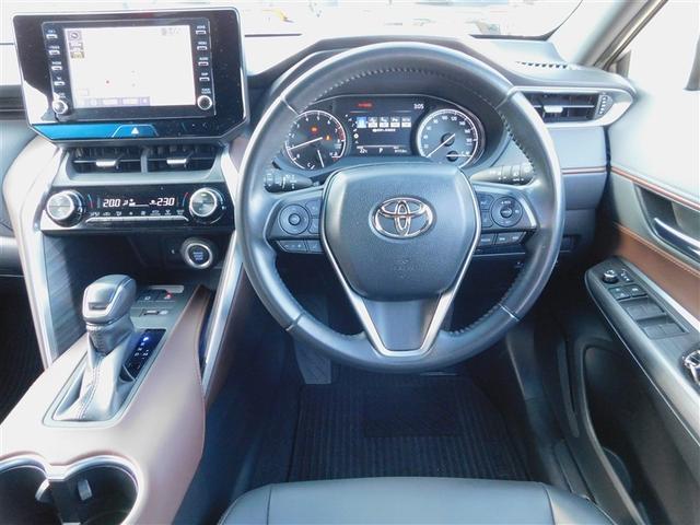 ハリアー Ｇ　衝突回避ブレーキ　ＡＵＸ接続　セキュリティーアラーム　ＡＡＣ　バックモニタ－　１オーナ　横滑防止装置　ＬＥＤランプ　スマキー　キーフリー　ＡＷ　ＥＴＣ車載器　ＰＳ　パワーウインドウ　パワ－シ－ト　ＴＶ（4枚目）