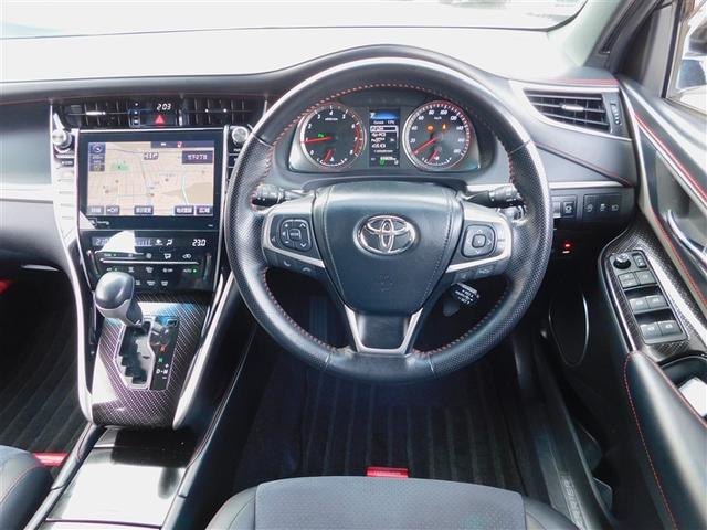 ハリアー プログレス　ＬＥＤヘッドライト　エアロ　Ｂカメラ　Ｐシート　地デジ　エアバッグ　ＤＶＤ　アルミホイール　横滑り防止装置　クルコン　アイドリングストップ　ＡＢＳ　ＥＴＣ　ドラレコ　ミュージックプレイヤー接続可（4枚目）