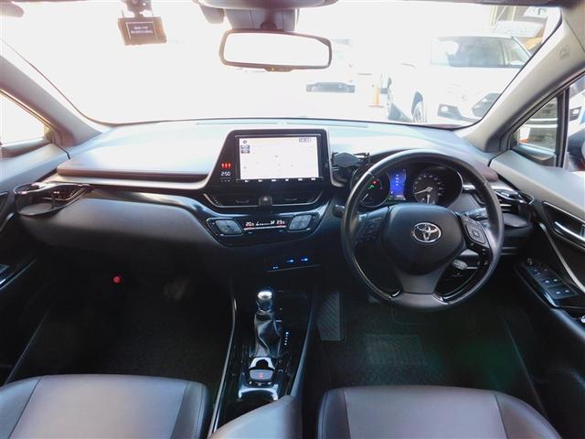 C-HR G エマージェンシーブレーキ カーテンエアバック ESC パワーウインドウ バックモニタ- パワステ LEDヘッドライ TVナビ キーレスエントリー 半革シート フルオートエアコン AW AUX ETC付(6枚目)
