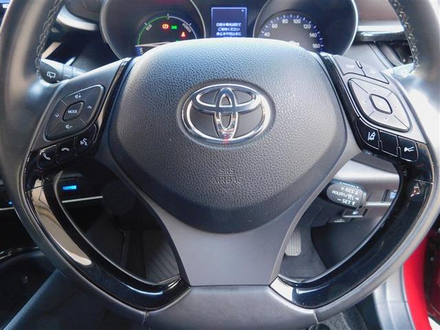 C-HR G エマージェンシーブレーキ カーテンエアバック ESC パワーウインドウ バックモニタ- パワステ LEDヘッドライ TVナビ キーレスエントリー 半革シート フルオートエアコン AW AUX ETC付(24枚目)