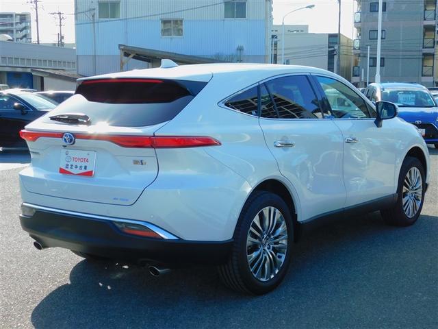 ハリアーハイブリッド Ｚ　アルミホイル　リヤカメラ　記録簿有　電動パワーシート　Ａクルコン　フルセグテレビ　ＡＵＸ　ＬＥＤライト　盗難防止装置　横滑り防止機能　ナビＴＶ　キーレス　ＥＴＣ付　スマートキー　ＡＢＳ　エアバッグ（4枚目）