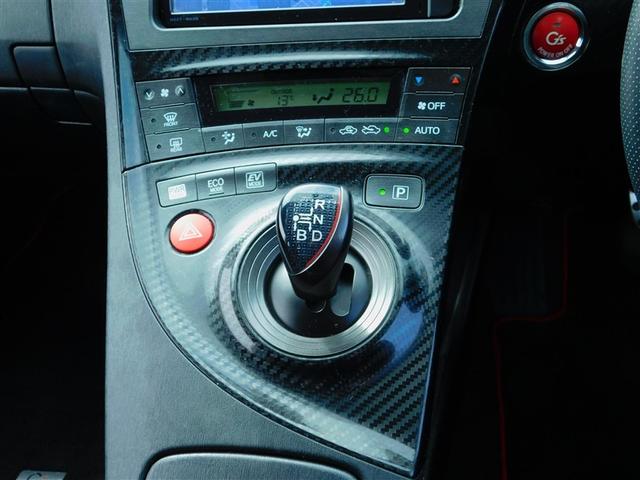 プリウス Ｓツーリングセレクション・Ｇ’ｓ　横滑防止　スマキー　サイドエアバッグ　運転席エアバッグ　リアカメラ　アルミ　ナビ＆ＴＶ　助手席エアバッグ　ＤＶＤ再生機能　イモビライザー　地デジＴＶ　キーレスエントリー　メモリーナビ　１オーナー　ＡＣ（18枚目）