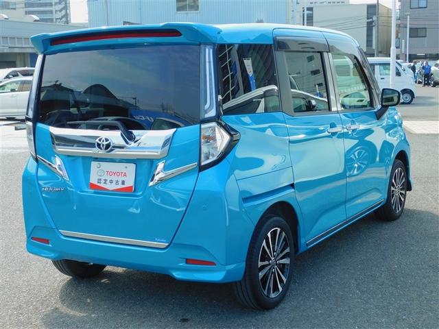 ルーミー カスタムＧ－Ｔ　Ｗ電動ドア　アイドリングストップ機能　運転席助手席エアバッグ　ＤＶＤ視聴可　クルーズＣ　エアバック　キーレスエントリー　バックガイドモニター　パワーウインドウ　記録簿有　インテリキー　ナビＴＶ　ＬＥＤ（4枚目）