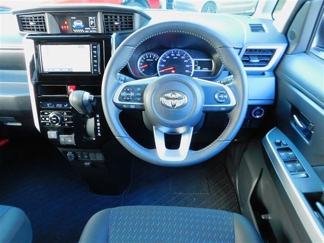 ルーミー カスタムＧ　ＶＳＣ　両側オートスライドドア　衝突軽減ブレーキシステム　バックモニター　アルミ　メディアプレイヤー接続　ＬＥＤライト　地デジフルセグＴＶ　記録簿有　ＡＡＣ　ＤＶＤ再生可　キーフリー　Ａストップ　ＰＳ（3枚目）