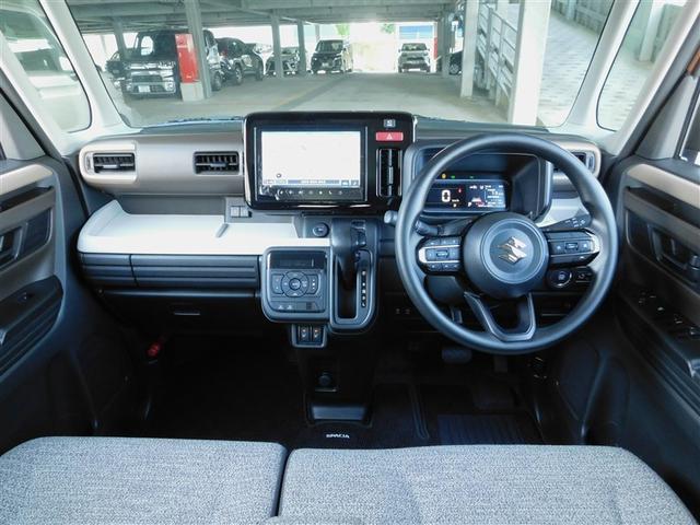 スペーシア ハイブリッドＸ　サイドエアバック　メモリーナビゲーション　バックモニター　ナビＴＶ　フルセグＴＶ　ＤＶＤ　イモビライザー　クルーズコントロール　キーレスエントリー　ＬＥＤライト　パワーステアリング　エアコン　ＥＳＣ（6枚目）