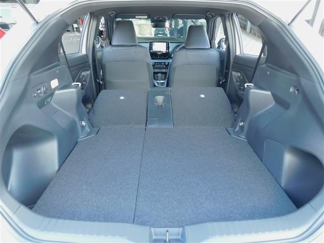 ヤリスクロス ハイブリッドZ AC100V スマートエントリー Bカメ ワンオ-ナ- 横滑り防止 フルセグTV 点検記録簿 TV LEDライト クルーズC ETC付き アルミホイール 助手席エアバッグ オートエアコン パワステ(12枚目)