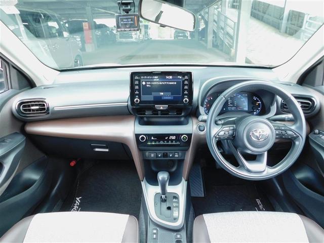 ヤリスクロス Ｚ　ワンオーナ－　ＴＶ　横滑り防止システム　盗難防止装置　オートクルーズコントロール　バックガイドモニター　ＬＥＤランプ　パワステ　エアバッグ　ダブルエアバック　アルミ　キーレス　カーテンエアバッグ（6枚目）