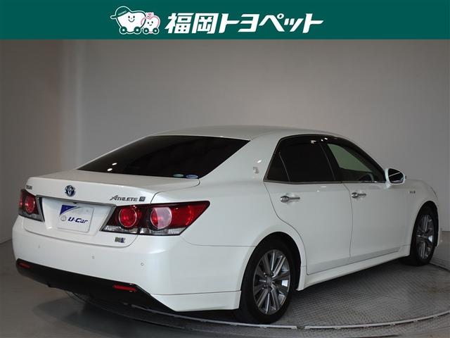 クラウンハイブリッド アスリートＳ　メモリーナビ　フルセグ　バックカメラ　ＥＴＣ　ドラレコ　ＬＥＤヘッドランプ　スマートキー（3枚目）