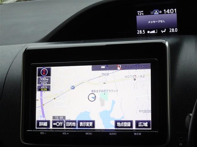 何処へでも行きたい場所へ、安心のトヨタ純正メモリーナビを装備しています。