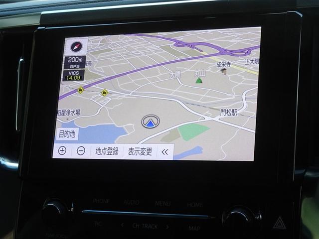 アルファード ２．５Ｓ　Ｃパッケージ　衝突被害軽減システム　メモリーナビ　フルセグ　後席モニター　バックカメラ　ＥＴＣ　両側電動スライド　３列シート　ＬＥＤヘッドランプ　スマートキー　乗車定員７人（6枚目）