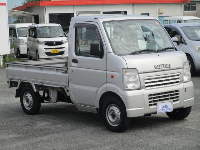 キャリイトラック ＫＣ　４ＷＤ　軽トラック　ＭＴ　エアコン　パワーステアリング　カセット（4枚目）