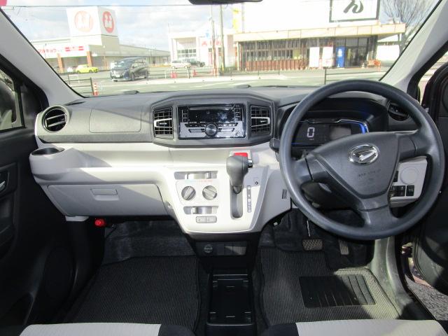 ミライース Ｘ　ＳＡＩＩＩ　クリアランスソナー　衝突被害軽減システム　オートマチックハイビーム　ＬＥＤヘッドランプ　キーレスエントリー　アイドリングストップ　ＣＶＴ　盗難防止システム　ＡＢＳ　ＥＳＣ　衝突安全ボディ　エアコン（2枚目）