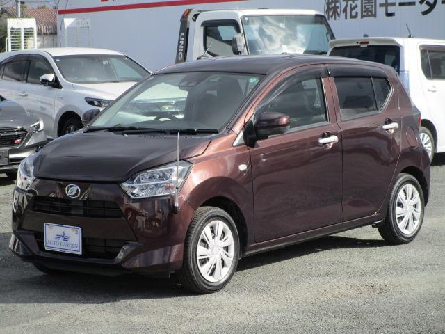 ミライース Ｘ　ＳＡＩＩＩ　クリアランスソナー　衝突被害軽減システム　オートマチックハイビーム　ＬＥＤヘッドランプ　キーレスエントリー　アイドリングストップ　ＣＶＴ　盗難防止システム　ＡＢＳ　ＥＳＣ　衝突安全ボディ　エアコン（10枚目）