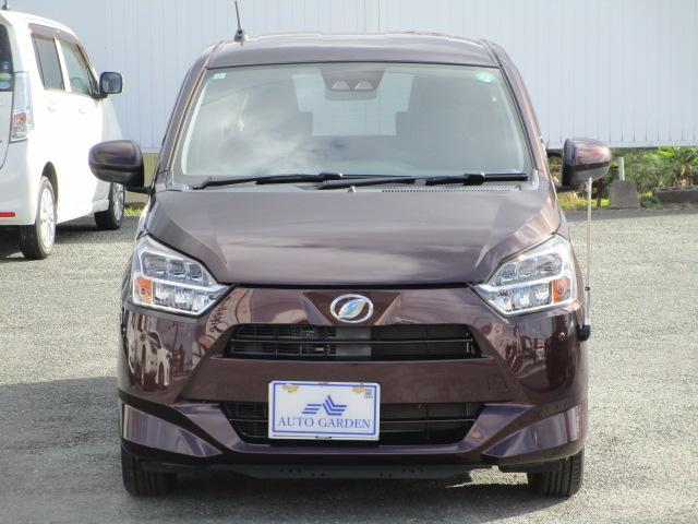 ミライース Ｘ　ＳＡＩＩＩ　クリアランスソナー　衝突被害軽減システム　オートマチックハイビーム　ＬＥＤヘッドランプ　キーレスエントリー　アイドリングストップ　ＣＶＴ　盗難防止システム　ＡＢＳ　ＥＳＣ　衝突安全ボディ　エアコン（11枚目）