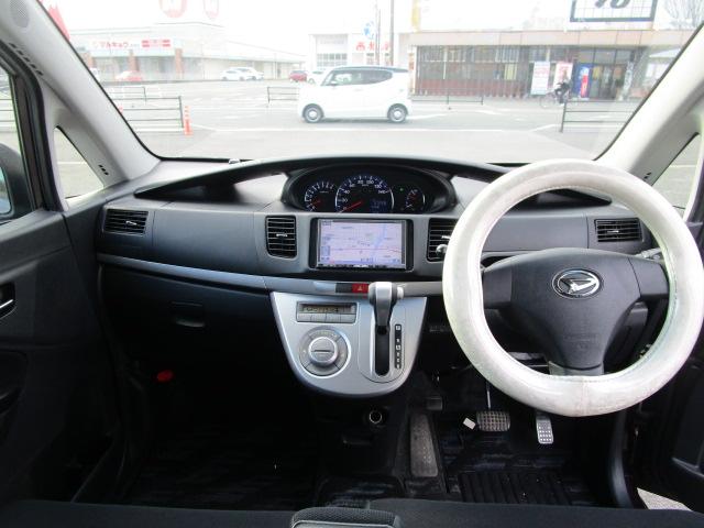 ムーヴ カスタム　Ｘリミテッド　ナビ　ＨＩＤ　スマートキー　ベンチシート　ＣＶＴ　盗難防止システム　ＡＢＳ　アルミホイール　衝突安全ボディ　エアコン　パワーステアリング（2枚目）